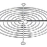 DELOCK σχάρα για 120mm ανεμιστήρα 67308, μεταλλική, ασημί - 4043619673087