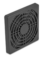 DELOCK σχάρα για 80mm ανεμιστήρα 67311 με φίλτρο σκόνης, πλαστική, μαύρη - 4043619673117