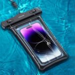 USAMS αδιάβροχη θήκη smartphone US-YD011, έως 7", IPX8, μαύρη - 6958444903149 - Image 2