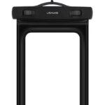 USAMS αδιάβροχη θήκη smartphone US-YD011, έως 7", IPX8, μαύρη - 6958444903149