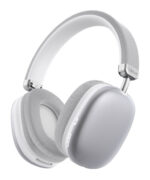 CELEBRAT headphones A39, ασύρματα & ενσύρματα, micro SD, 40mm, 400mAh, ασημί - 6925146988996