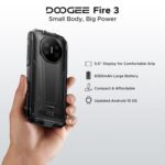 DOOGEE smartphone Fire 3, 5.5", 3/64GB, 8350mAh, IP68/IP69K/MIL-STD-810H, μαύρο - 6923740276280 - Image 2