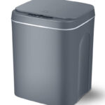 HOME USE κάδος απορριμμάτων HUH-0254 με φωτοκύτταρο, 10.5lt, γκρι - 5210131139790