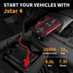 UTRAI εκκινητής μπαταρίας αυτοκινήτου JSTAR-4 με φακό, 12V/2500A, 16000mAh - 5210131152614 - Image 2