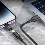 KAKUSIGA αντάπτορας Lightning σε USB-C KSC-1408, 480Mbps, 2A, μαύρος - 6921042136981 - Image 2