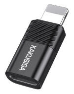 KAKUSIGA αντάπτορας Lightning σε USB-C KSC-1408, 480Mbps, 2A, μαύρος - 6921042136981