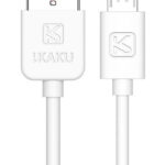 KAKUSIGA καλώδιο micro USB σε USB KSC-332, 2.4A, 480Mbps, 2m, λευκό - 6921042112602