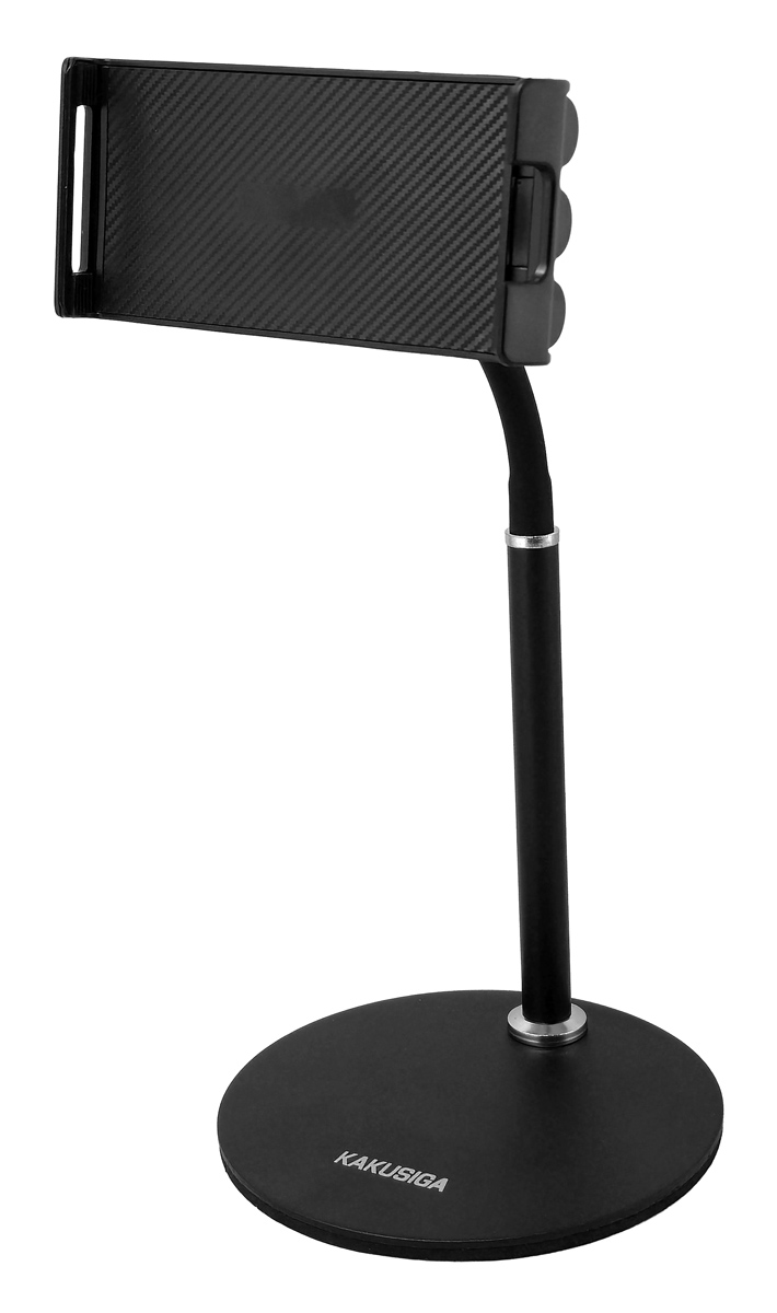 KSC-463 KAKUSIGA επιτραπέζια βάση smartphone/tablet KSC-463, μαύρη - 6921042115788 - Image 1