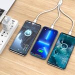 KAKUSIGA καλώδιο USB σε USB-C/Lightning/Micro USB KSC-997, 5A, 1.2m, λευκό - 6921042147000 - Image 2
