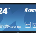 IIYAMA used οθόνη B2483HSU LED, 24" 1920x1080, VGA/DVI/DisplayPort, χωρίς βάση, Grade B - 5210131126790