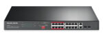 MERCUSYS rackmount switch MS118CP, 16x 10/100Mbps PoE+ & 2x Gigabit θύρες, UN/1.0 - 6957939003739