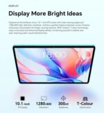 TECLAST tablet P33 με πληκτρολόγιο/ποντίκι/στυλό αφής/θήκη/βάση, 10.1", 3/64GB, Android 15, 6000mAh, μπλε - 6940709688045 - Image 2
