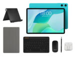 TECLAST tablet P33 με πληκτρολόγιο/ποντίκι/στυλό αφής/θήκη/βάση, 10.1", 3/64GB, Android 15, 6000mAh, μπλε - 6940709688045
