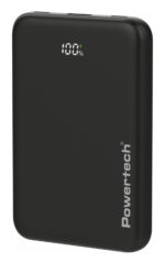 POWERTECH power bank PT-1502 με οθόνη, 10000mAh, 22.5W, μαύρο - 5210131141465