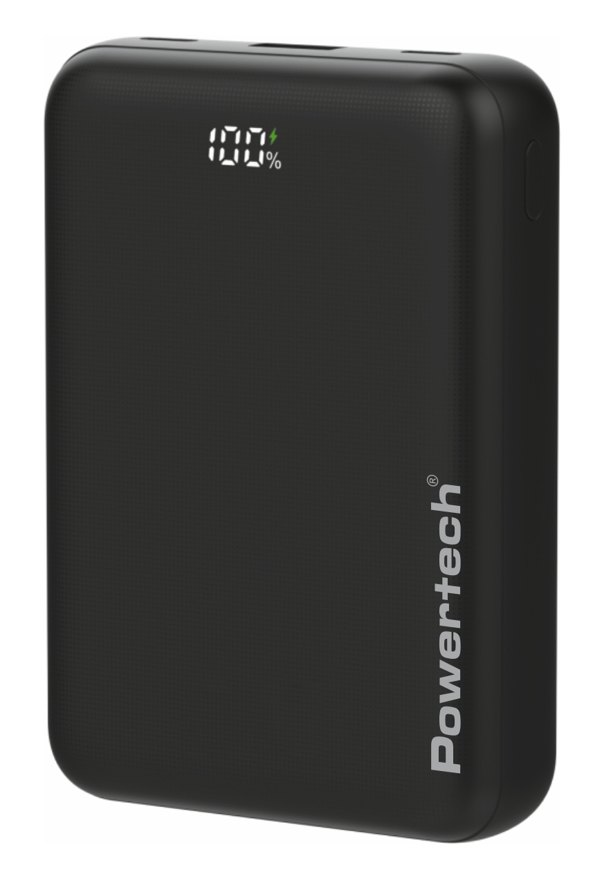 PT-1503 POWERTECH power bank PT-1503 με οθόνη, 20000mah, 22.5W, μαύρο - 5210131141472 - Image 1