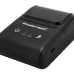 POWERTECH φορητός θερμικός εκτυπωτής αποδείξεων PT-1508, USB-C/Bluetooth, μαύρος - 5210131141717