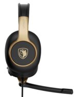 SADES gaming headset UPOWER, 3.5mm σύνδεση, 40mm, μαύρο/χρυσό - 6974828470984 - Image 2