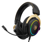 SADES gaming headset Alchemist, USB σύνδεση, 50mm, V7.1 surround, ENC, RGB, multi-platform, μαύρο - 6974828470953