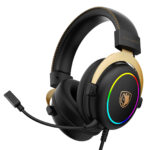 SADES gaming headset Alchemist, USB σύνδεση, 50mm, V7.1 surround, ENC, RGB, multi-platform, μαύρο - 6974828470953