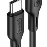 USAMS καλώδιο USB Type-C U43, 5A 100W, PD, 1.2m, μαύρο - 6958444922447