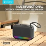 CELEBRAT φορητό ηχείο SP-21, 5W, Bluetooth, 1200mAh, μαύρο - 6925146990296 - Image 2
