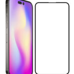 POWERTECH tempered glass 5D TGC-0581, iPhone 14 Plus, full glue, μαύρο - 5210131061046