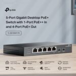 TP-LINK desktop switch TL-SG1005P-PD, 5x Gigabit θύρες, PoE+, UN/1.0 - 4895252501117 - Image 2