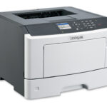 LEXMARK used Printer MS417dn, laser, monochrome, με toner & drum -