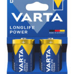 VARTA αλκαλικές μπαταρίες Longlife Power, D/LR20, 1.5V, 2τμχ - 4008496128518