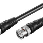 GOOBAY καλώδιο BNC 50074, RG59, 75 ohm, 5m, μαύρο - 4040849500749