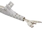 GOOBAY δεματικό καλωδίων 51922, πλαστικό, Φ20mm, 2.5m, γκρι - 4040849519222 - Image 2