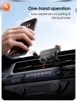 LDNIO βάση smartphone αυτοκινήτου MG13 για αεραγωγούς, μαύρη - 6933138602904 - Image 2