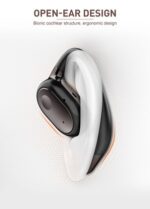 LDNIO earphones με θήκη φόρτισης T11, OWS, Φ15mm, 50/450mAh, μαύρα - 6933138603697 - Image 2