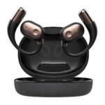 LDNIO earphones με θήκη φόρτισης T11, OWS, Φ15mm, 50/450mAh, μαύρα - 6933138603697