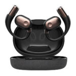 LDNIO earphones με θήκη φόρτισης T11, OWS, Φ15mm, 50/450mAh, μαύρα - 6933138603697