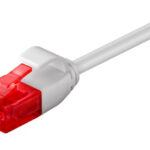 GOOBAY καλώδιο δικτύου 71546, CAT 6 U/UTP, slim, copper, 250MHz, 0.25m, γκρι - 4040849715464