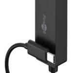 GOOBAY αντάπτορας δικτύου 76579, USB-C, 1000Mbps Ethernet, μαύρος - 4040849765797