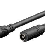 GOOBAY καλώδιο προέκτασης τροφοδοσίας 76671, 5.5x2.1mm, 5m, μαύρο - 4040849766718