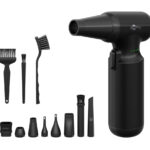 GOOBAY ηλεκτρικό air duster 77830, 100W, 6000mAh, μαύρο - 4040849778308