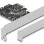 DELOCK κάρτα επέκτασης PCIe σε 2x SATA 90431, 6Gb/s - 4043619904310