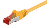 GOOBAY καλώδιο δικτύου 92453, CAT 6 S/FTP, copper, 250MHz, 0.15m, κίτρινο - 4040849924538