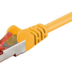 GOOBAY καλώδιο δικτύου 93210, CAT 6 S/FTP, copper, 250MHz, 0.25m, κίτρινο - 4040849932106