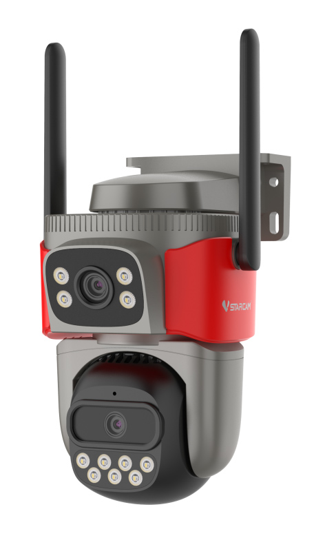 AF621DR VSTARCAM smart κάμερα AF621DR, dual lens, αναγνώριση φωτιάς & καπνού, 2MP, WiFi, SD, PTZ, IP66 - 5210131142400 - Image 1