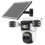 VSTARCAM smart ηλιακή κάμερα BG621SR, triple lens, 2MP, 4G, SD, PTZ, IP66 - 5210131142417
