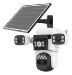 VSTARCAM smart ηλιακή κάμερα BG621SR, triple lens, 2MP, 4G, SD, PTZ, IP66 - 5210131142417