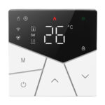 Smart θερμοστάτης αερίου BHT-15GCLW, WiFi, χωνευτός, μαύρος - 5210131152645