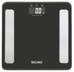 BRUNO ψηφιακή ζυγαριά με λιπομετρητή BRN-0056, έως 180kg, μαύρη - 5210131040263