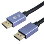 POWERTECH καλώδιο DisplayPort CAB-DP078, 8K/60Hz, 48 Gbps, 1m, μαύρο - 5210131140727
