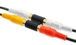 POWERTECH αντάπτορας 2x RCA θηλυκό σε θηλυκό CAB-R022, μαύρος - 5210131140826 - Image 2