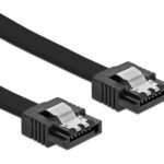 POWERTECH καλώδιο SATA III CAB-W050, 6 Gb/s, 0.50m, μαύρο - 5210131140857